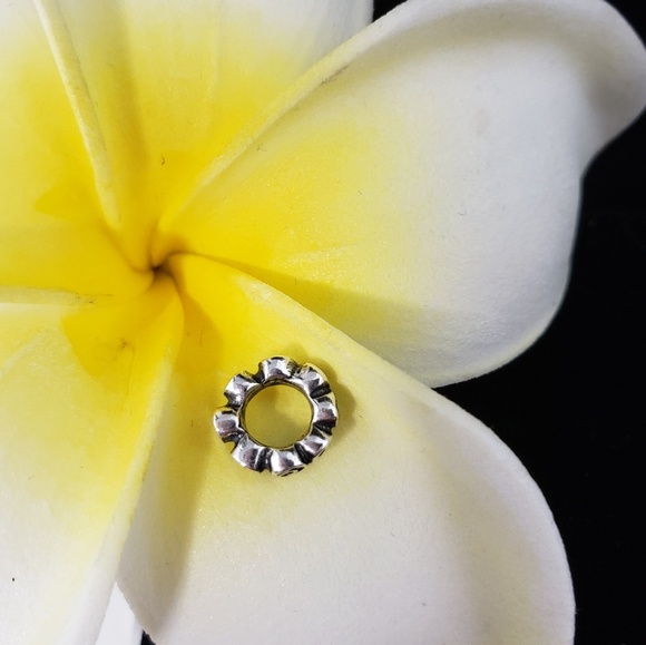 Pandora Charm Rose Spacer Authentic .925 - Picture 4 of 7